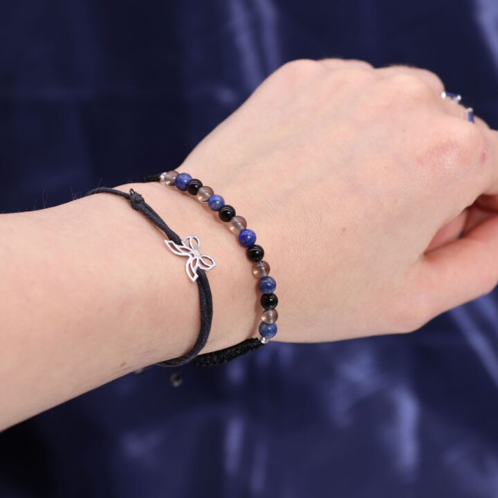 Scorpio Zodiac Candle & Gemstone Bracelet