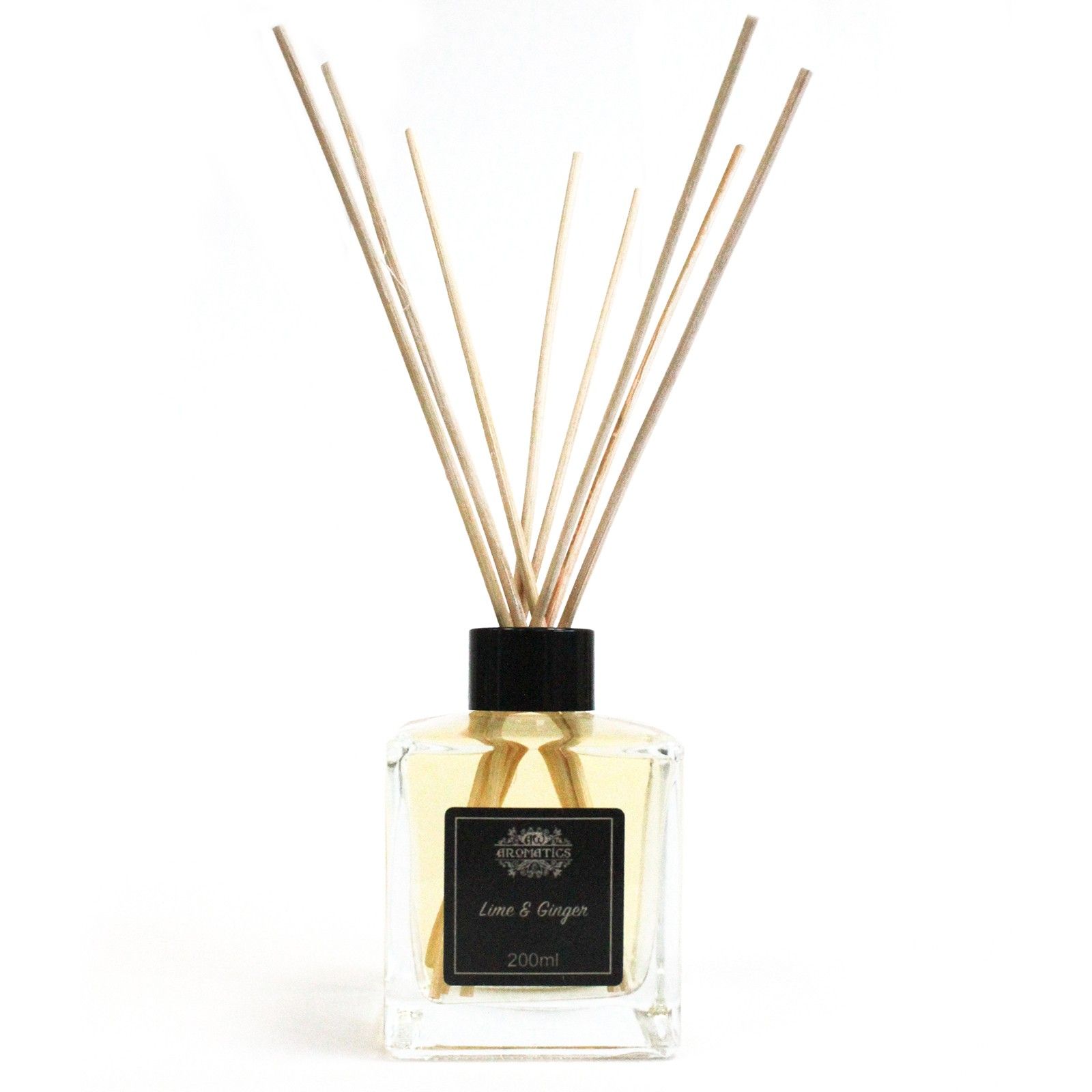 200ml Lime & Ginger Essential Oil Reed Diffuser - Image 4
