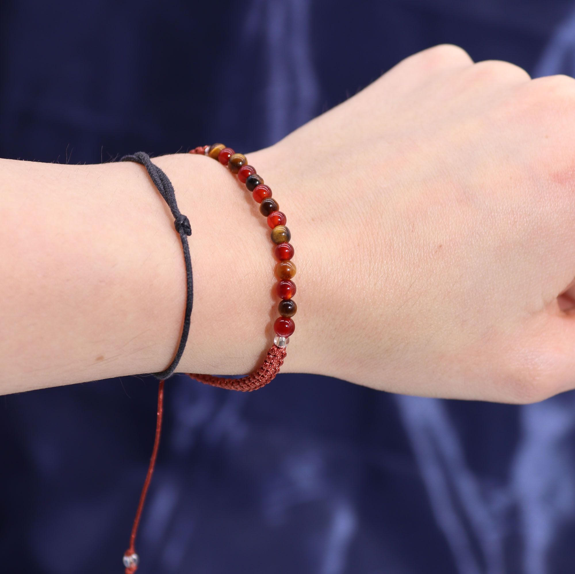 Leo Zodiac Candle & Gemstone Bracelet - Image 3